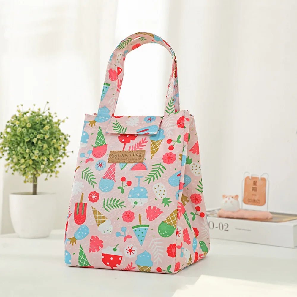 Portable Adult Kids Oxford Cloth Insulated Lunch Bag - WIVAStore