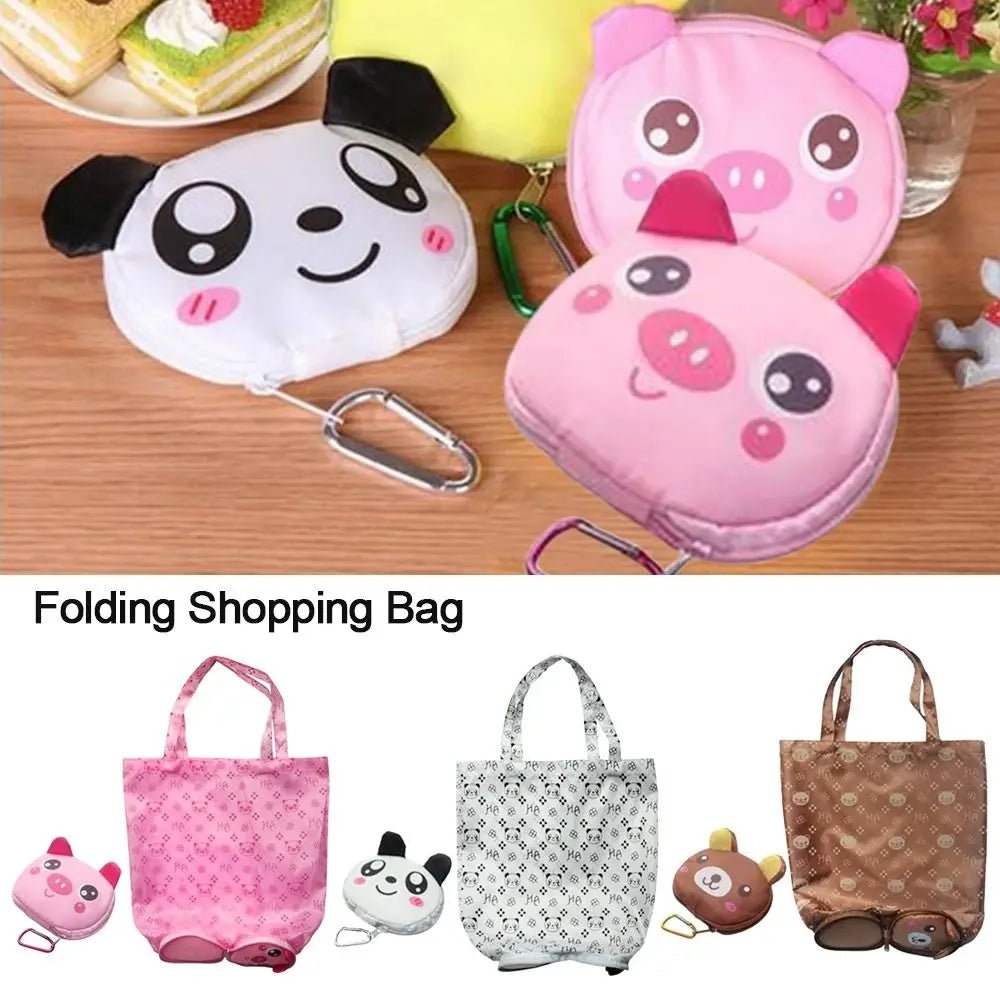 Portable Handbags Folding Shopping Bag - WIVAStore