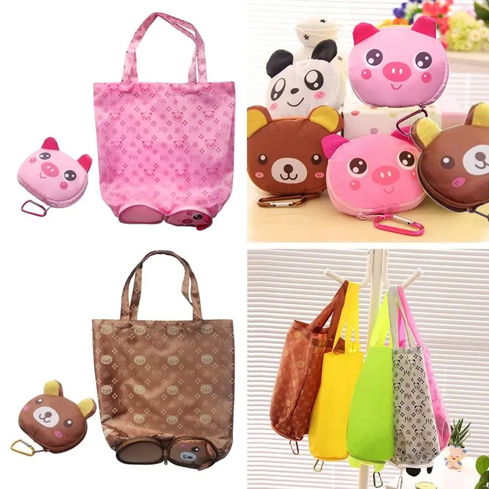 Portable Handbags Folding Shopping Bag - WIVAStore