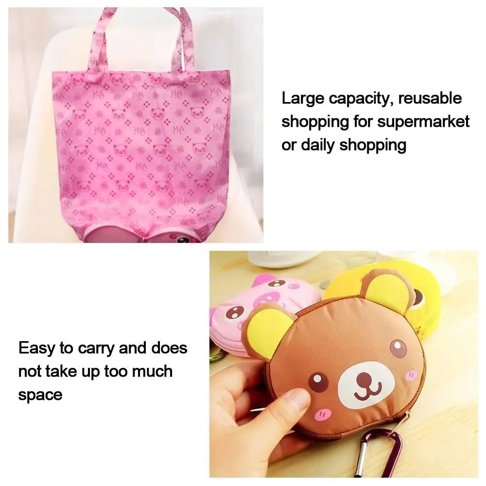 Portable Handbags Folding Shopping Bag - WIVAStore