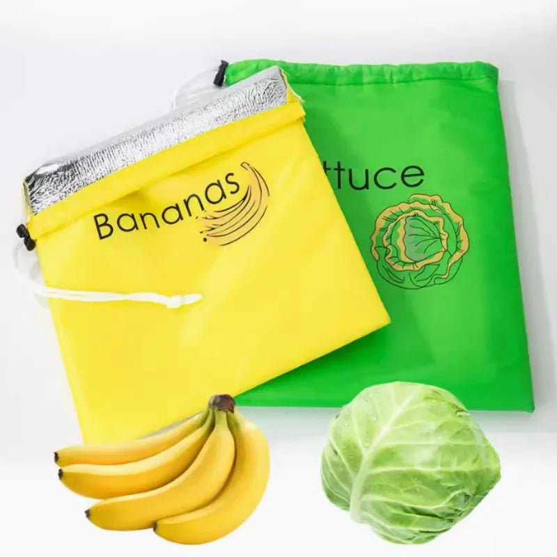 "Reusable Drawstring Produce Bags - Eco - Friendly Freshs Food Storage - WIVAStore
