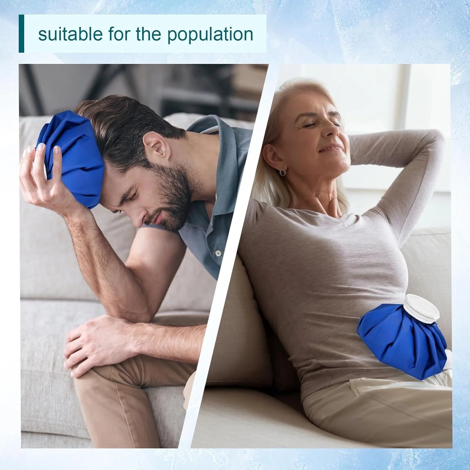 Reusable ice pack, post - exercise care - WIVAStore