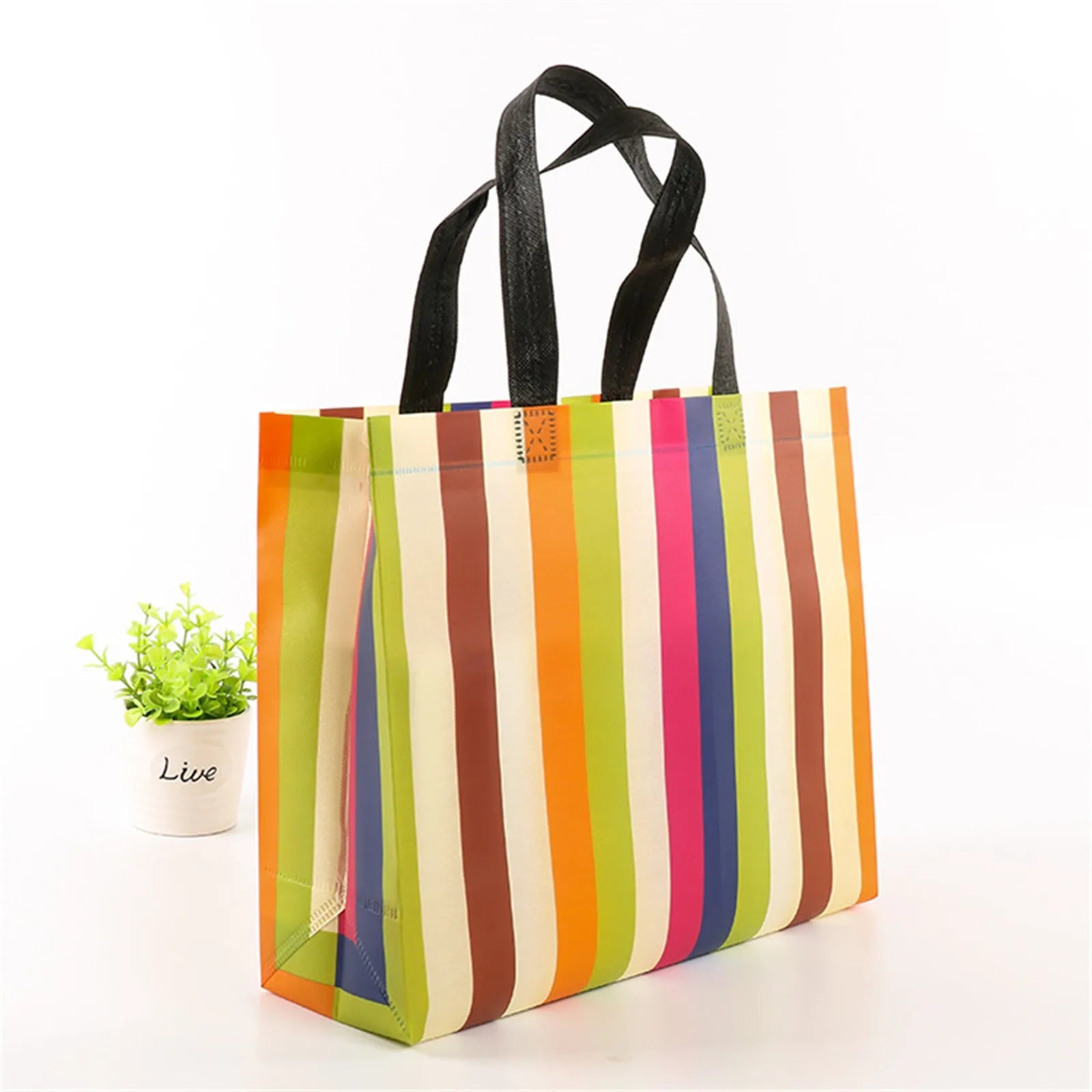 Reusable Shopper Bag Stripe - WIVAStore