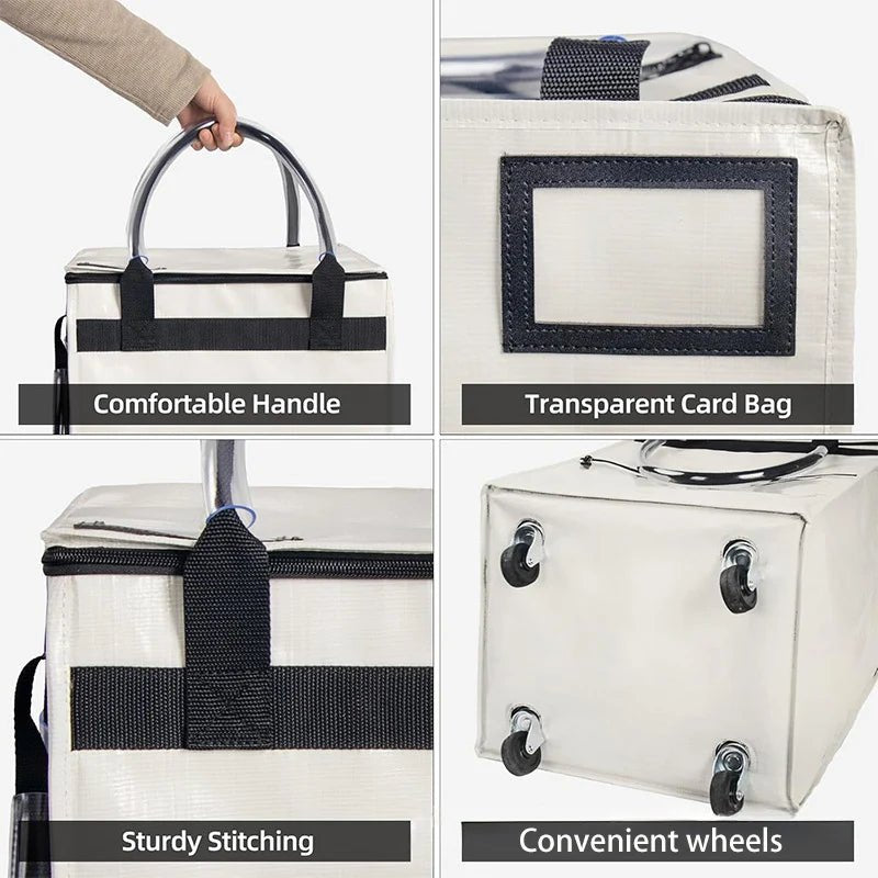 Reusable shopping bag with wheels - WIVAStore