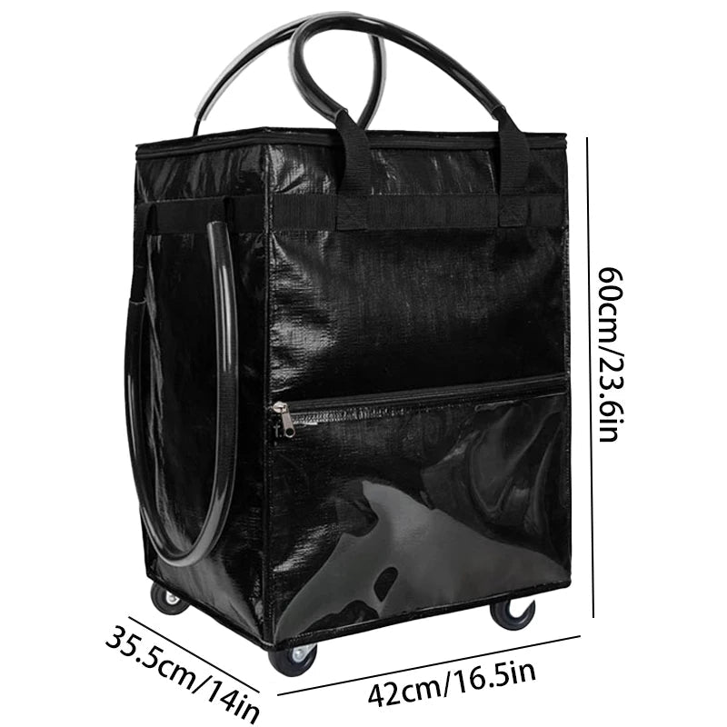Reusable shopping bag with wheels - WIVAStore