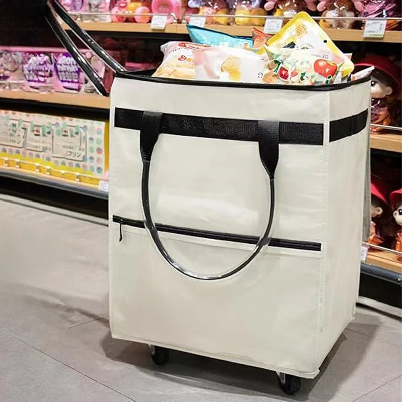 Reusable shopping bag with wheels - WIVAStore