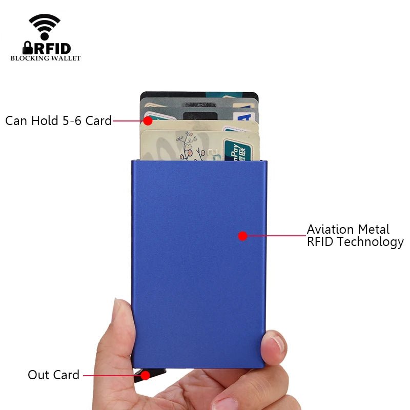 Rfid Smart Wallet Card Holder - WIVAStore