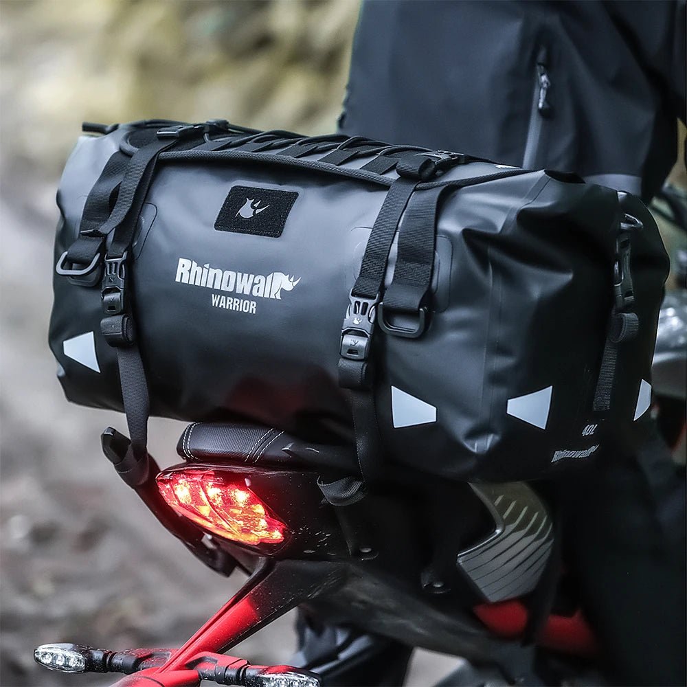 Rhinowalk Motorcycle Back Tail Bag 20L - 65L - WIVAStore