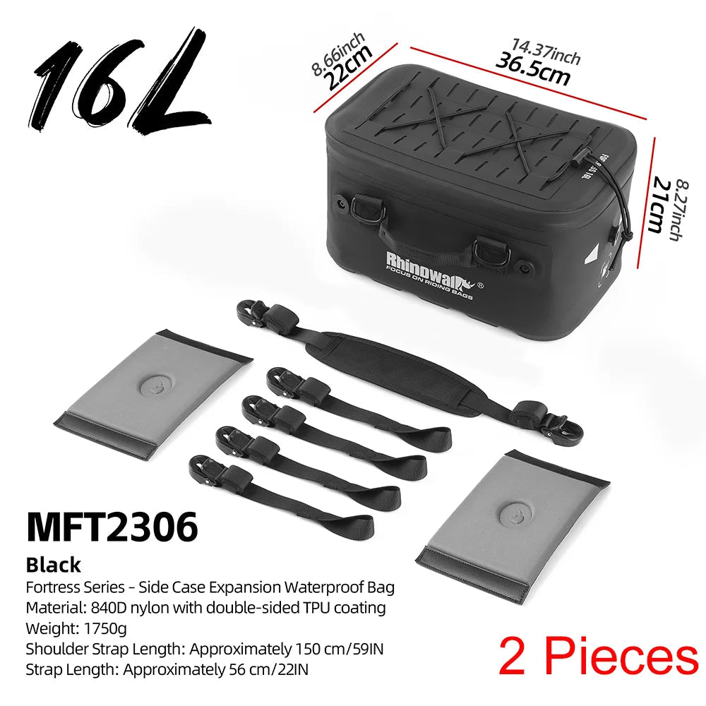 Rhinowalk Motorcycle Case Box Bag Waterproof - WIVAStore