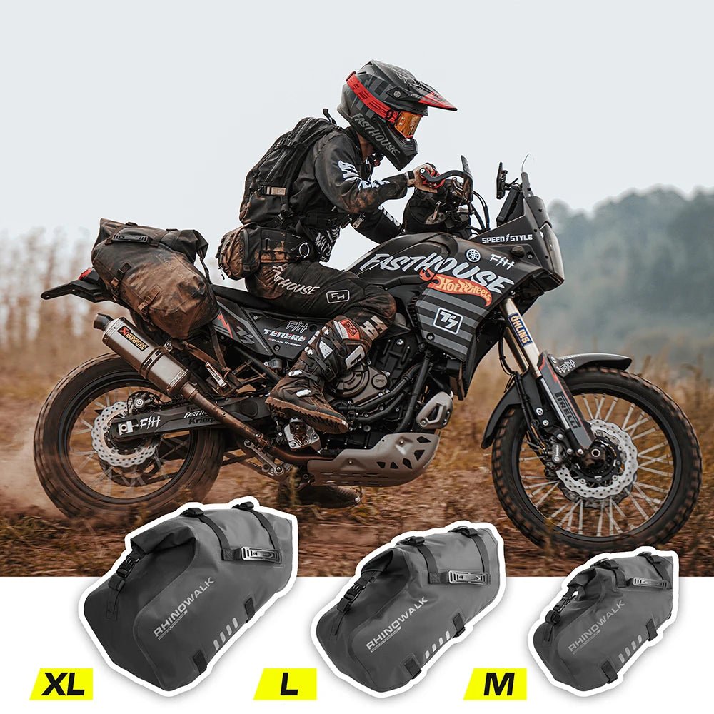 Rhinowalk Motorcycle Saddle - Bag 100%Waterproof - WIVAStore