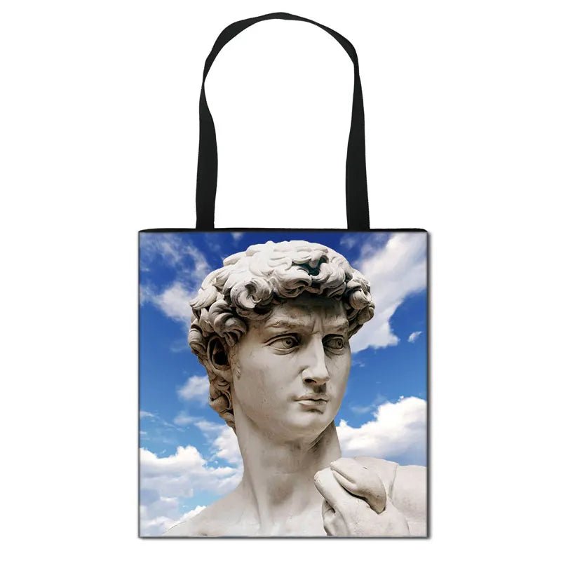 Starry Night / Statue David / Mona Lisa Handbags - WIVAStore