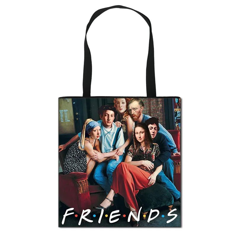 Starry Night / Statue David / Mona Lisa Handbags - WIVAStore