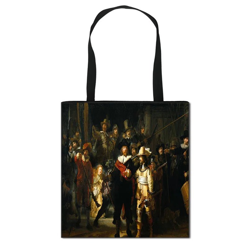 Starry Night / Statue David / Mona Lisa Handbags - WIVAStore