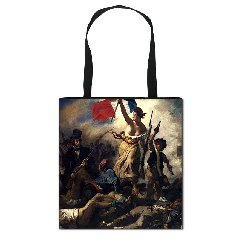 Starry Night / Statue David / Mona Lisa Handbags - WIVAStore