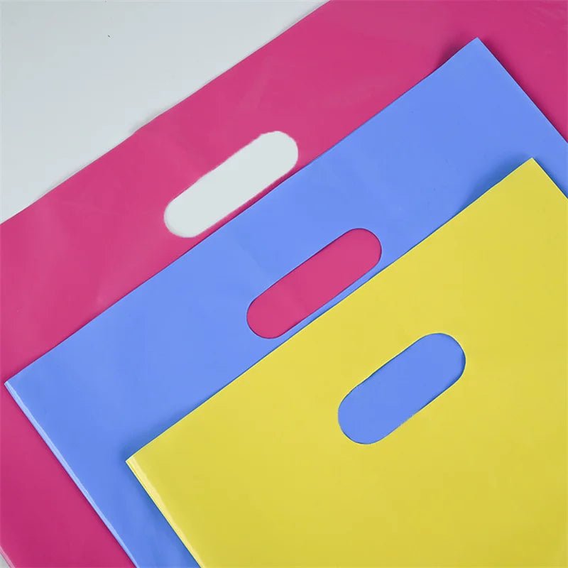 StoBag Colorful Poly Plastic Shopping Bags - WIVAStore
