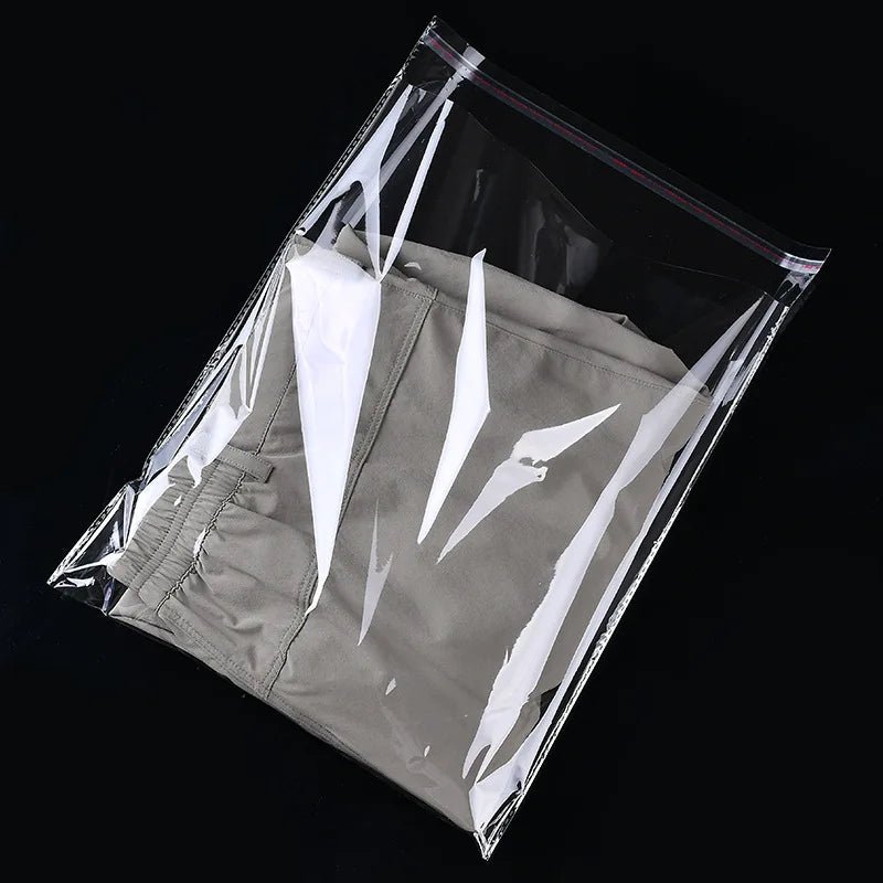 Storeage Bags 100 Pieces Clear Apparel Bags Self Seal - WIVAStore