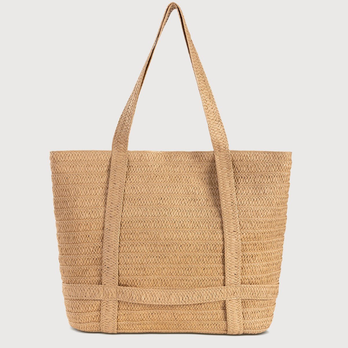 Straw Bag with Matching Hat – Vacation Woven Set, Women’s Beach Tote & Sun Hat Duo - WIVAStore