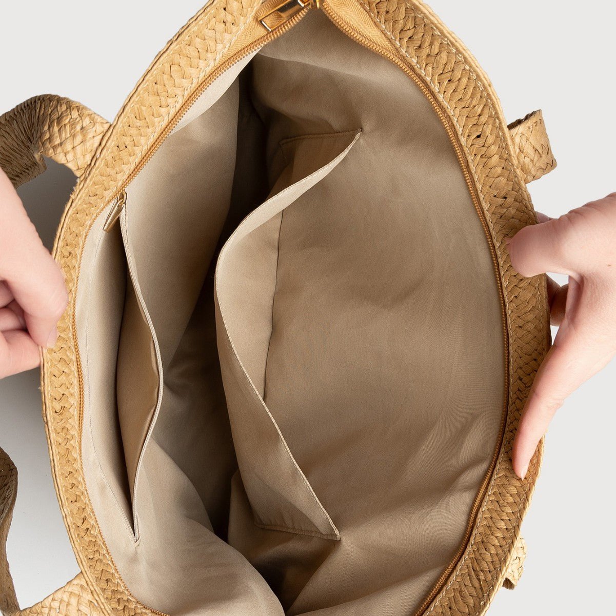 Straw Bag with Matching Hat – Vacation Woven Set, Women’s Beach Tote & Sun Hat Duo - WIVAStore