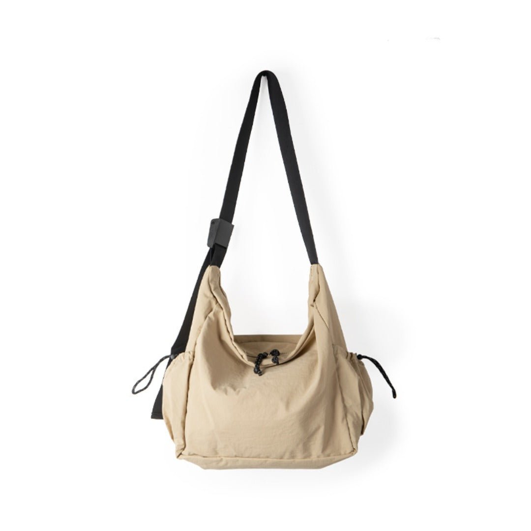 Student Versatile Casual Nylon Tote Bag Women, Design Thin and Large Capacity Shoulder Crossbody Bag, - WIVAStore
