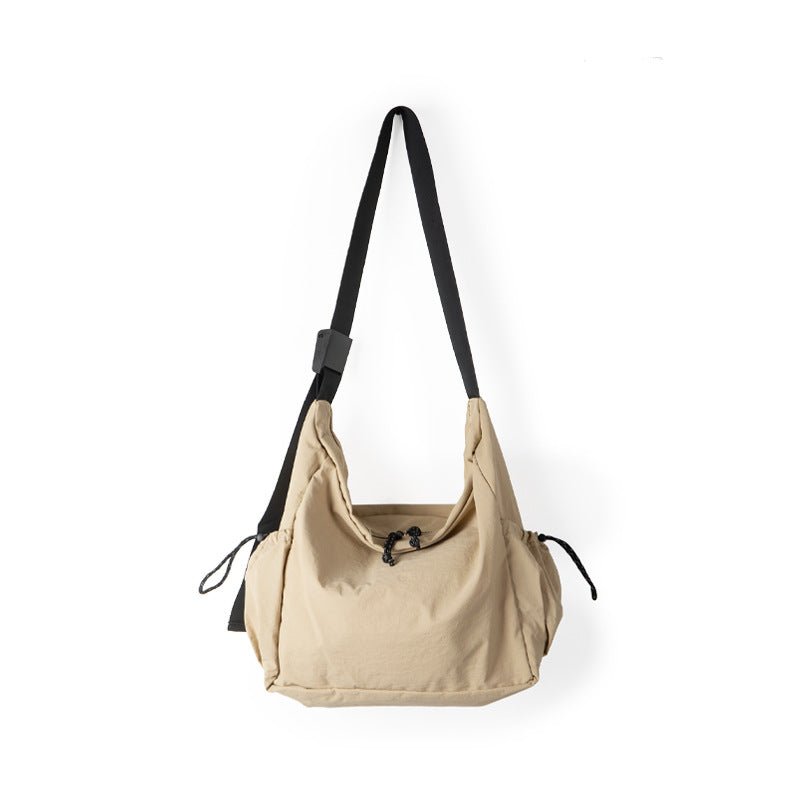 Student Versatile Casual Nylon Tote Bag Women, Design Thin and Large Capacity Shoulder Crossbody Bag, - WIVAStore