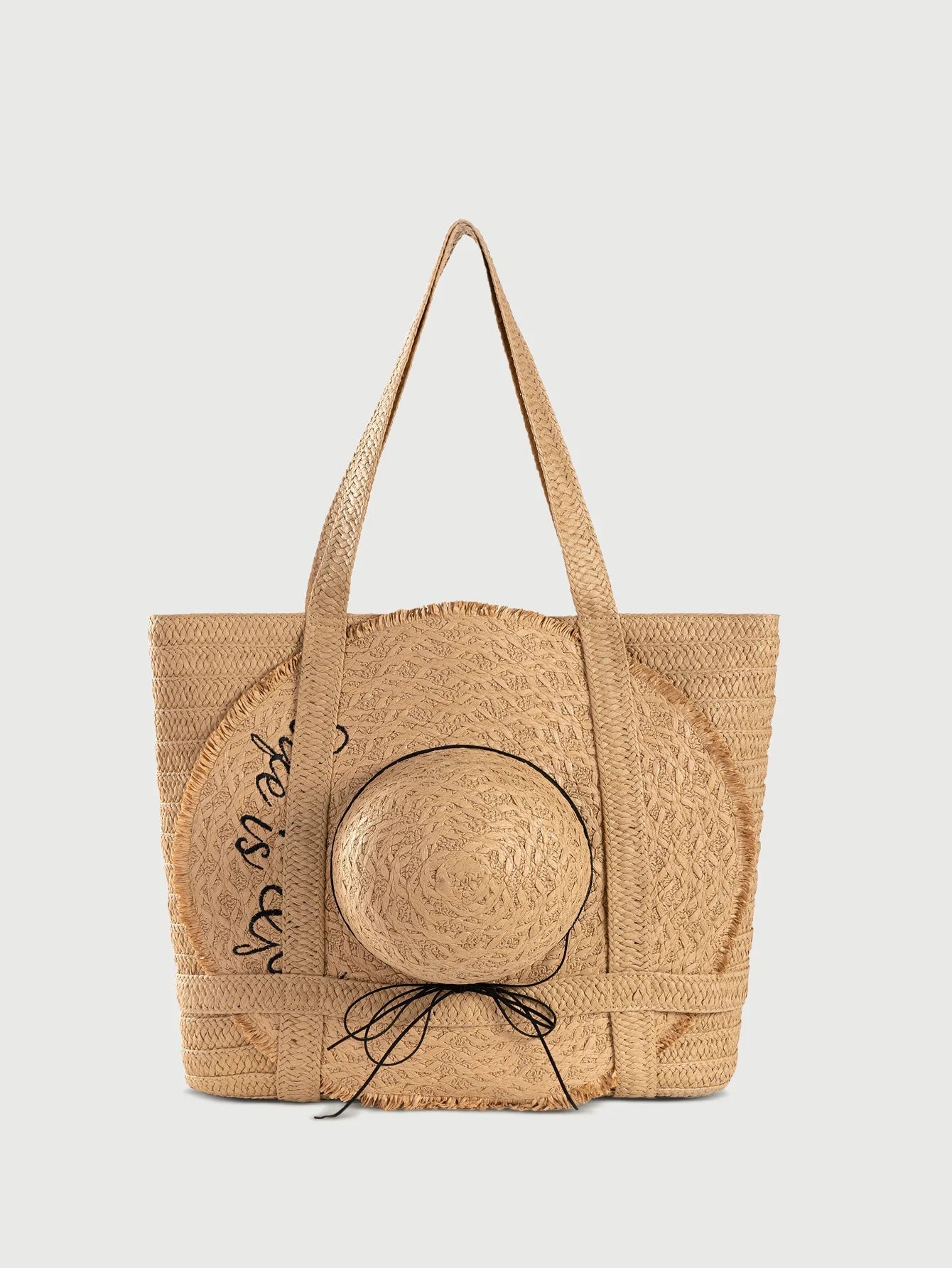 Summer Large Capacity Totes With Cap - WIVAStore
