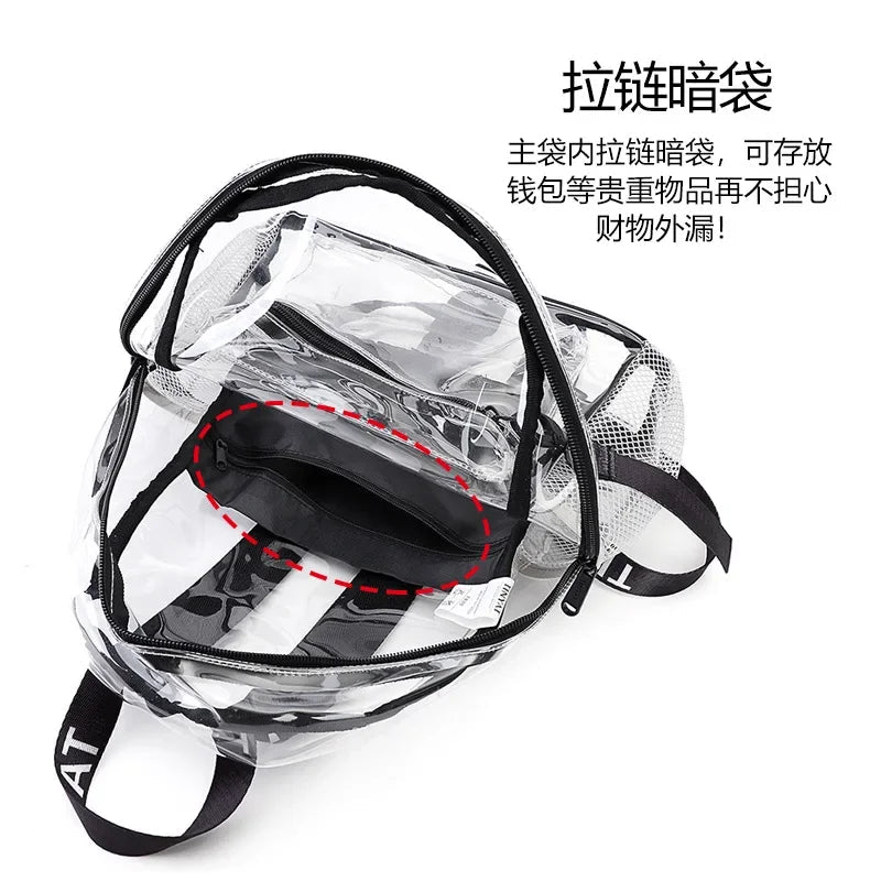Summer Transparent Beach Backpack - WIVAStore