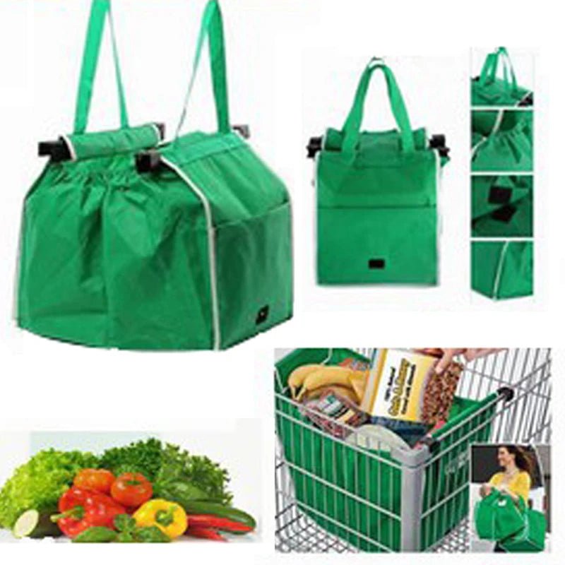 Supermarket Shopping Handbag Foldable Cart Bag 1PC - WIVAStore