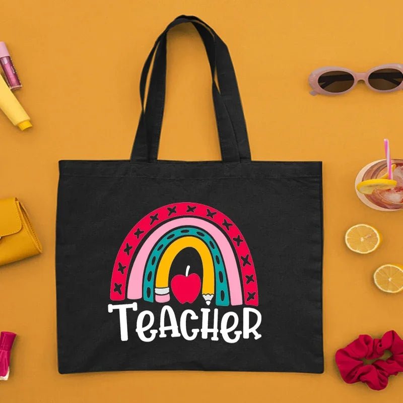 Teacher Rainbow Shoulder Bags - WIVAStore