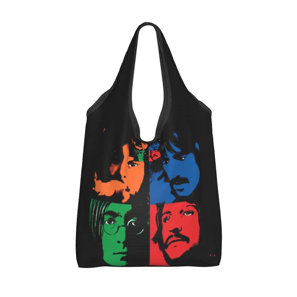 The Beatle Portraits Reusable Shopping Bags - WIVAStore