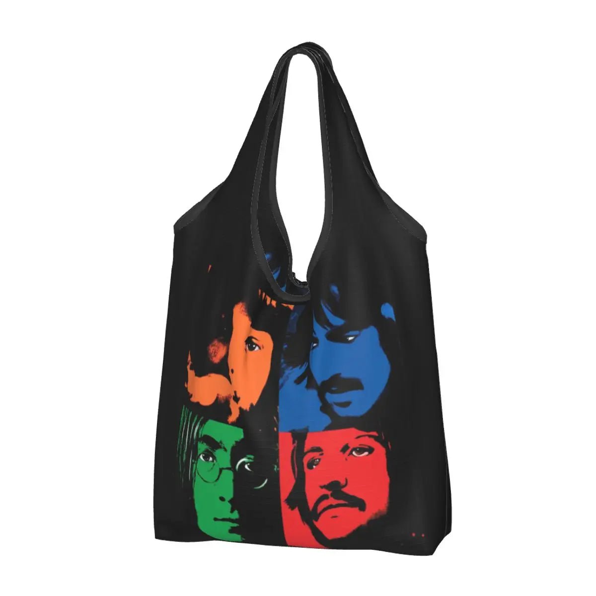 The Beatle Portraits Reusable Shopping Bags - WIVAStore