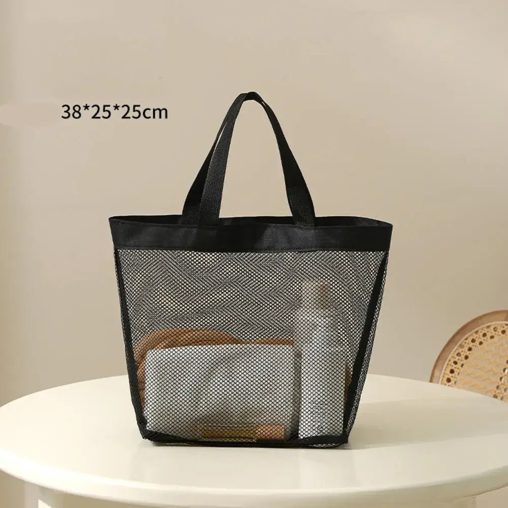 Transparent Mesh Cosmetic Bag - WIVAStore
