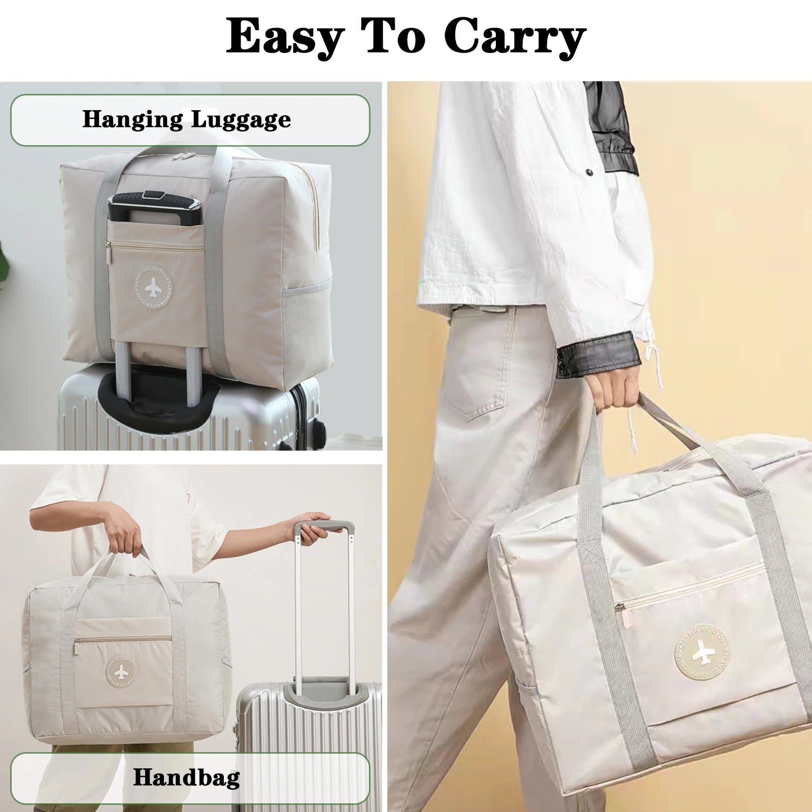 Travel Bag Foldable Duffle Bag - WIVAStore