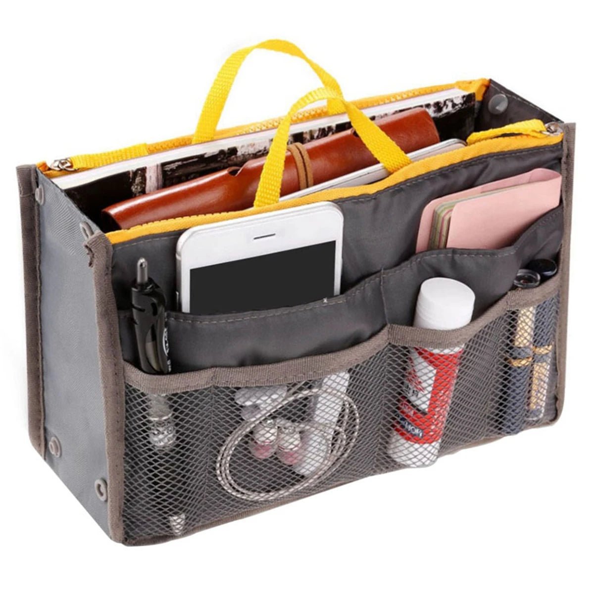 Travel Insert Handbag Organiser Nylon Bag - WIVAStore