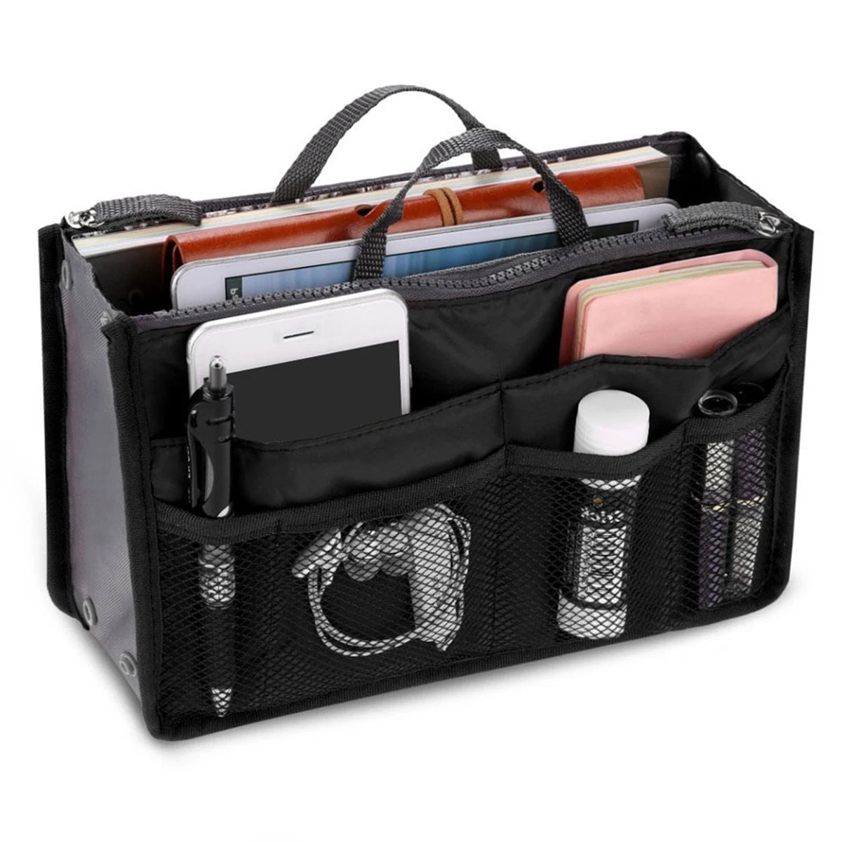 Travel Insert Handbag Organiser Nylon Bag - WIVAStore