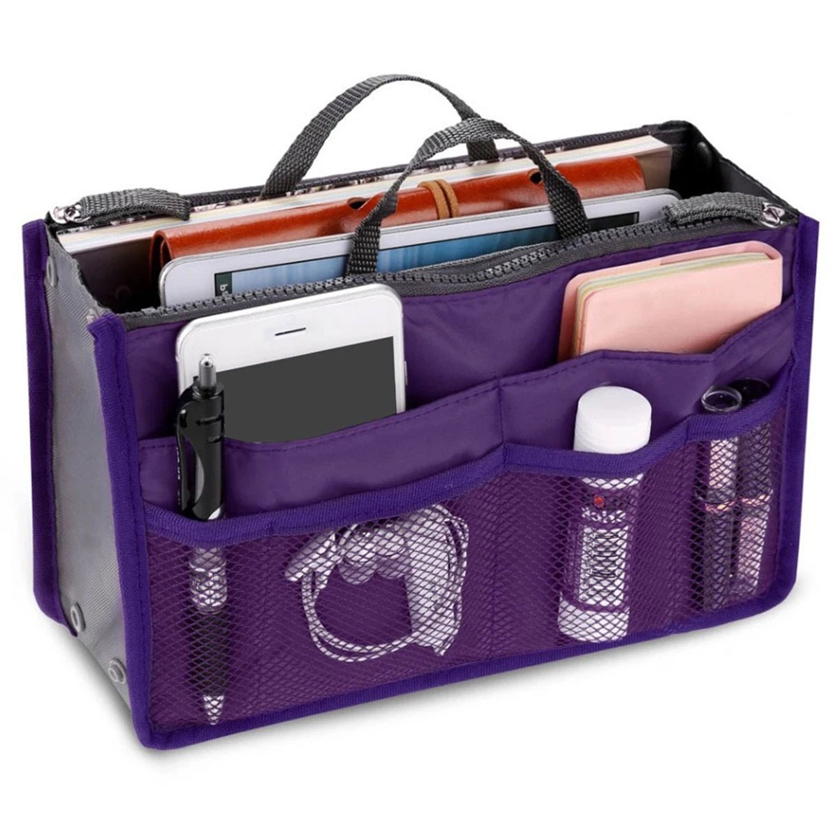 Travel Insert Handbag Organiser Nylon Bag - WIVAStore