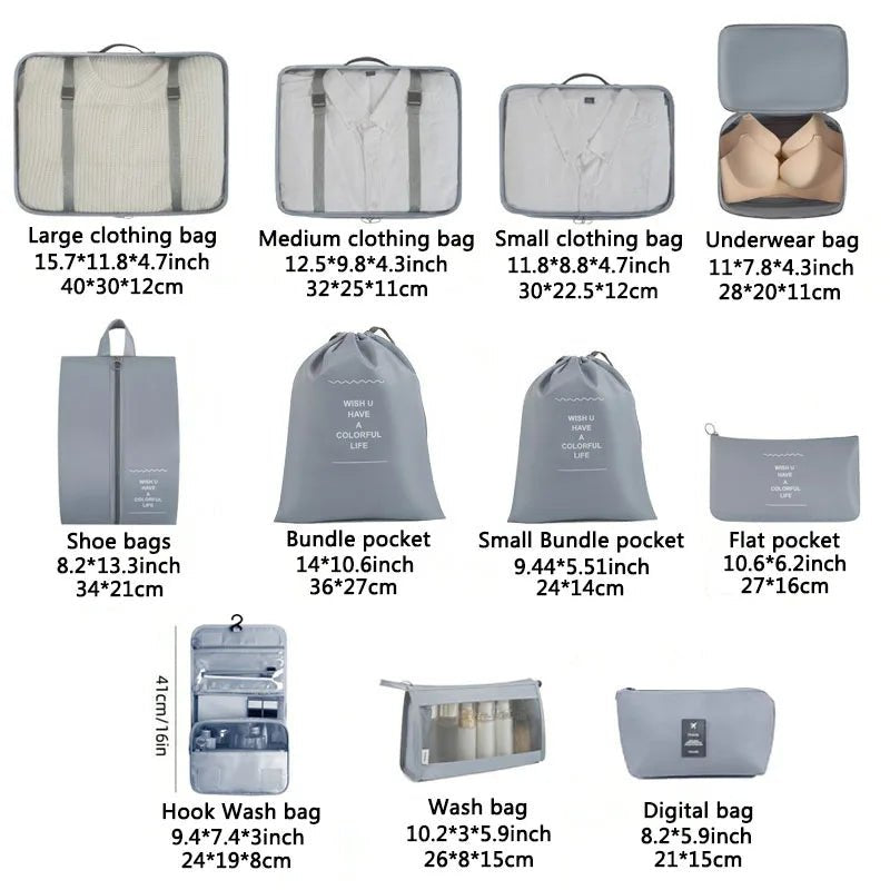 Travel Set Storage Bags - WIVAStore