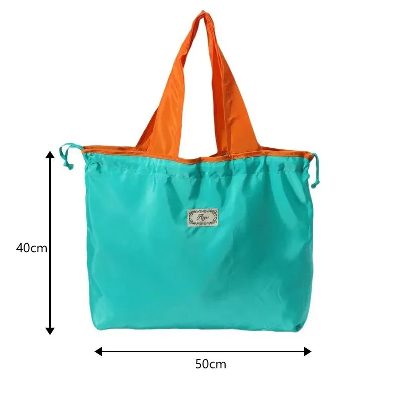 Ultra Lightweight & Compact Grocery Bag with Zipper - WIVAStore