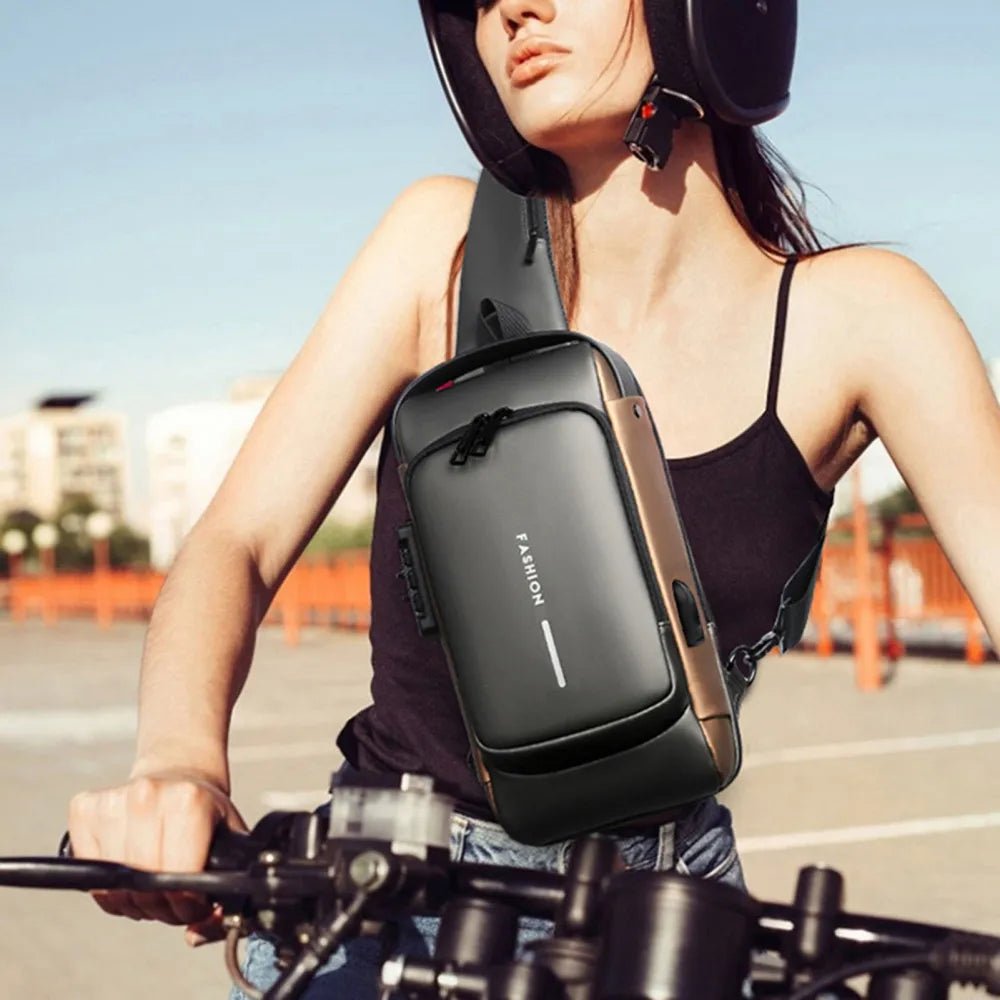 USB Charging Sport Sling Bag - WIVAStore