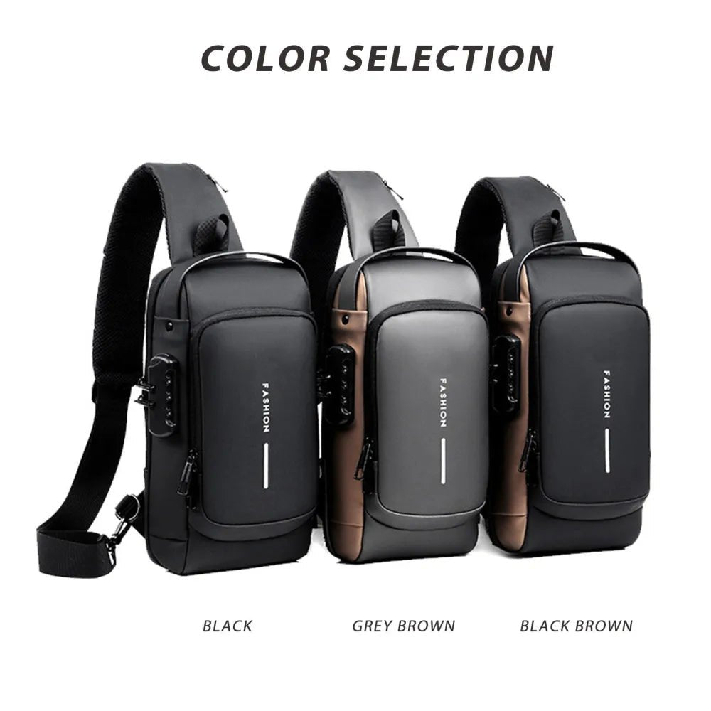 USB Charging Sport Sling Bag - WIVAStore