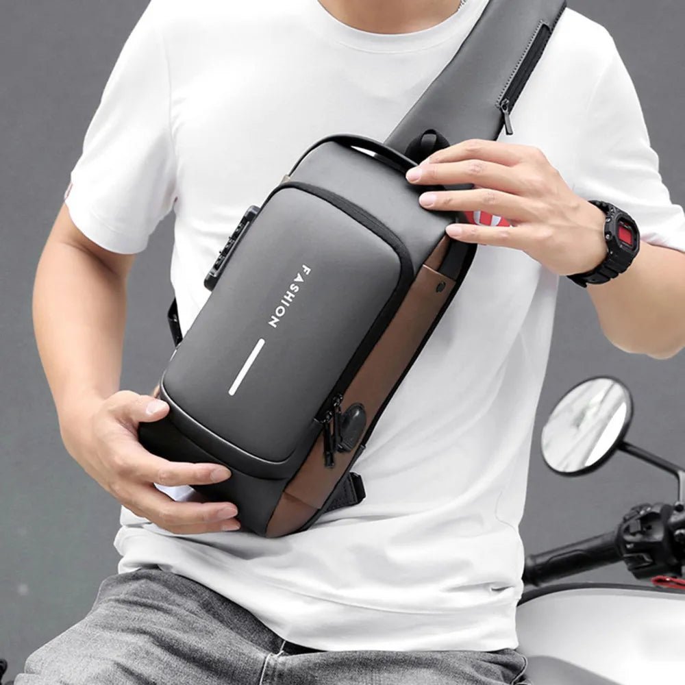 USB Charging Sport Sling Bag - WIVAStore