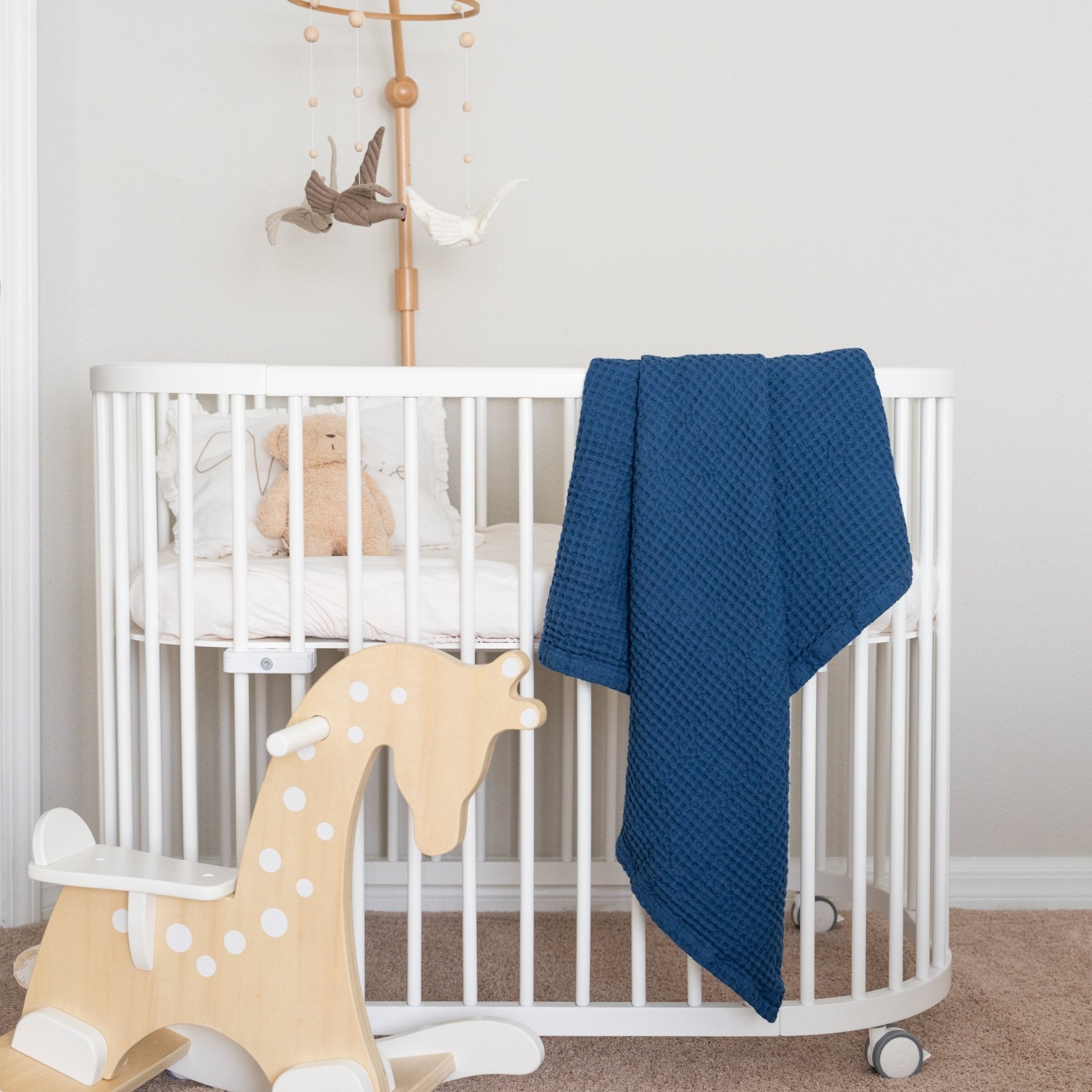 Waffle Baby Blanket - WIVAStore