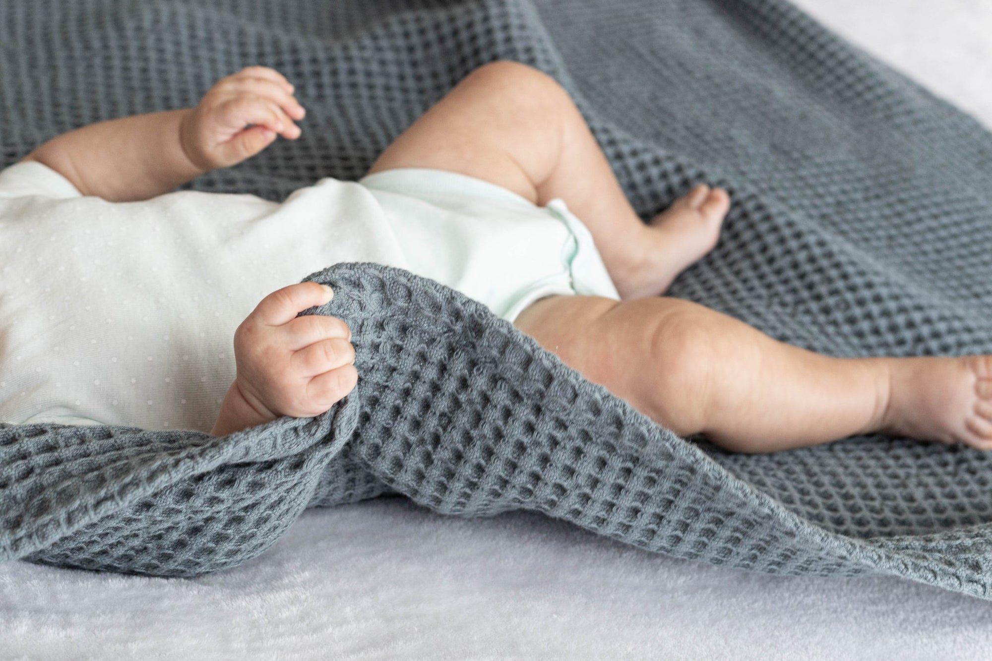Waffle Baby Blanket - WIVAStore