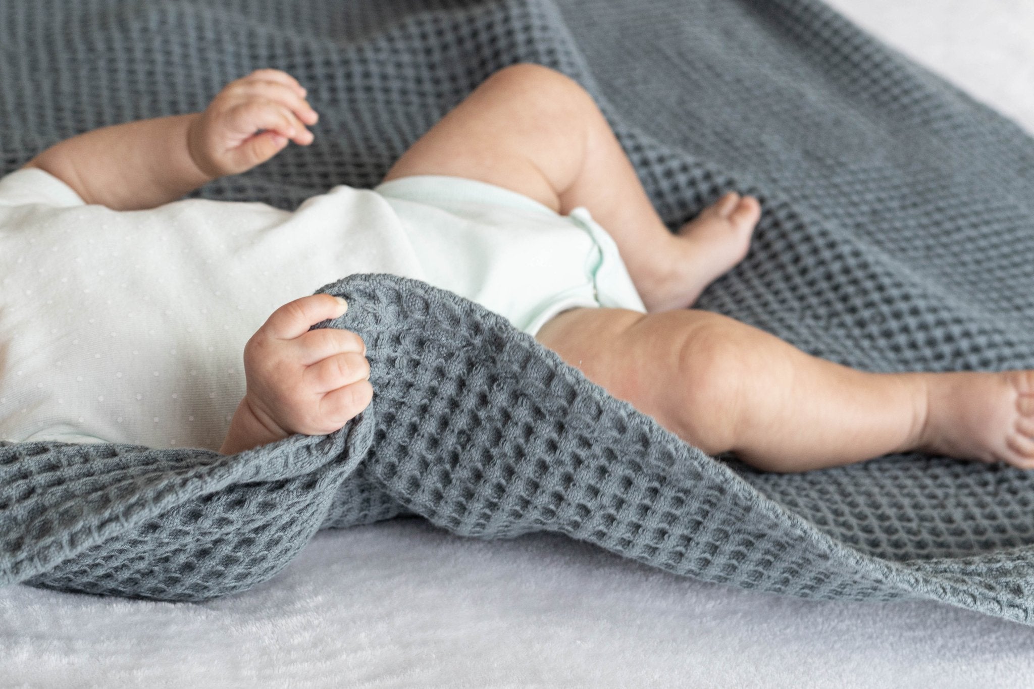 Waffle Baby Blanket - WIVAStore