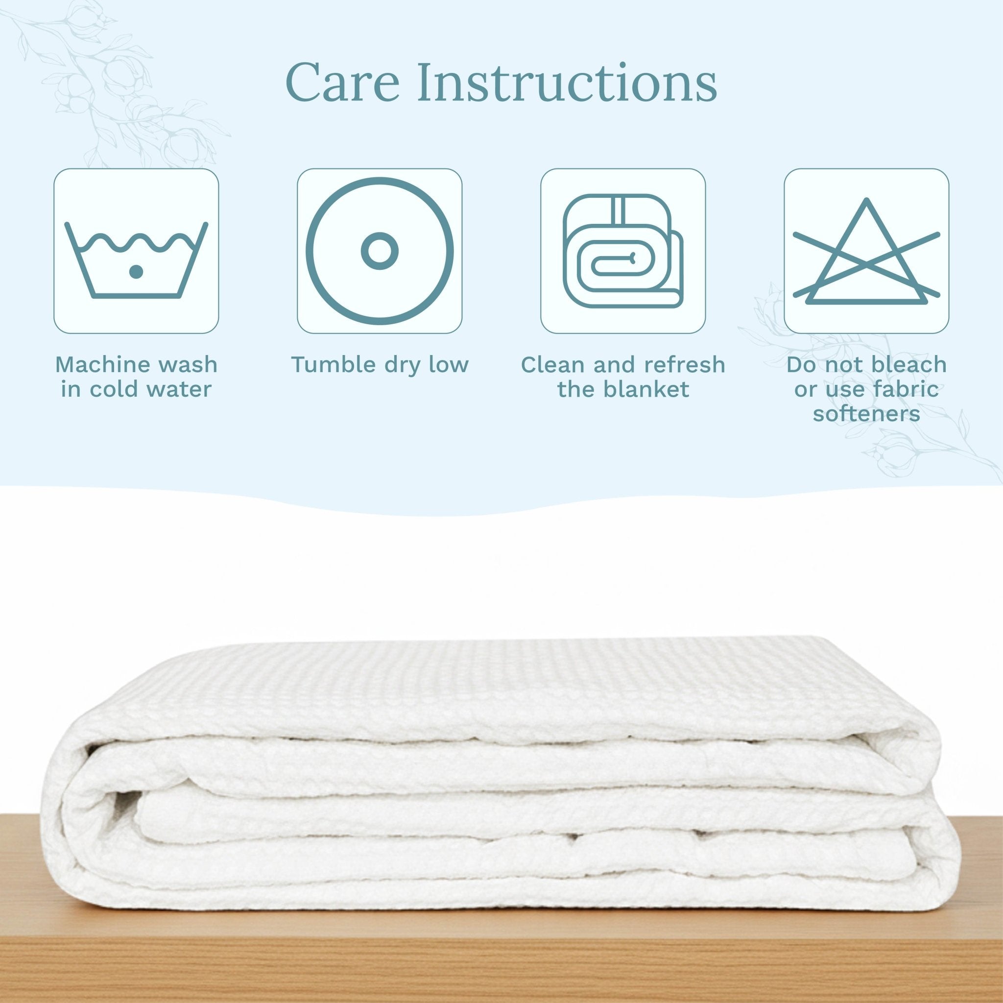 Waffle Weave Blanket - WIVAStore