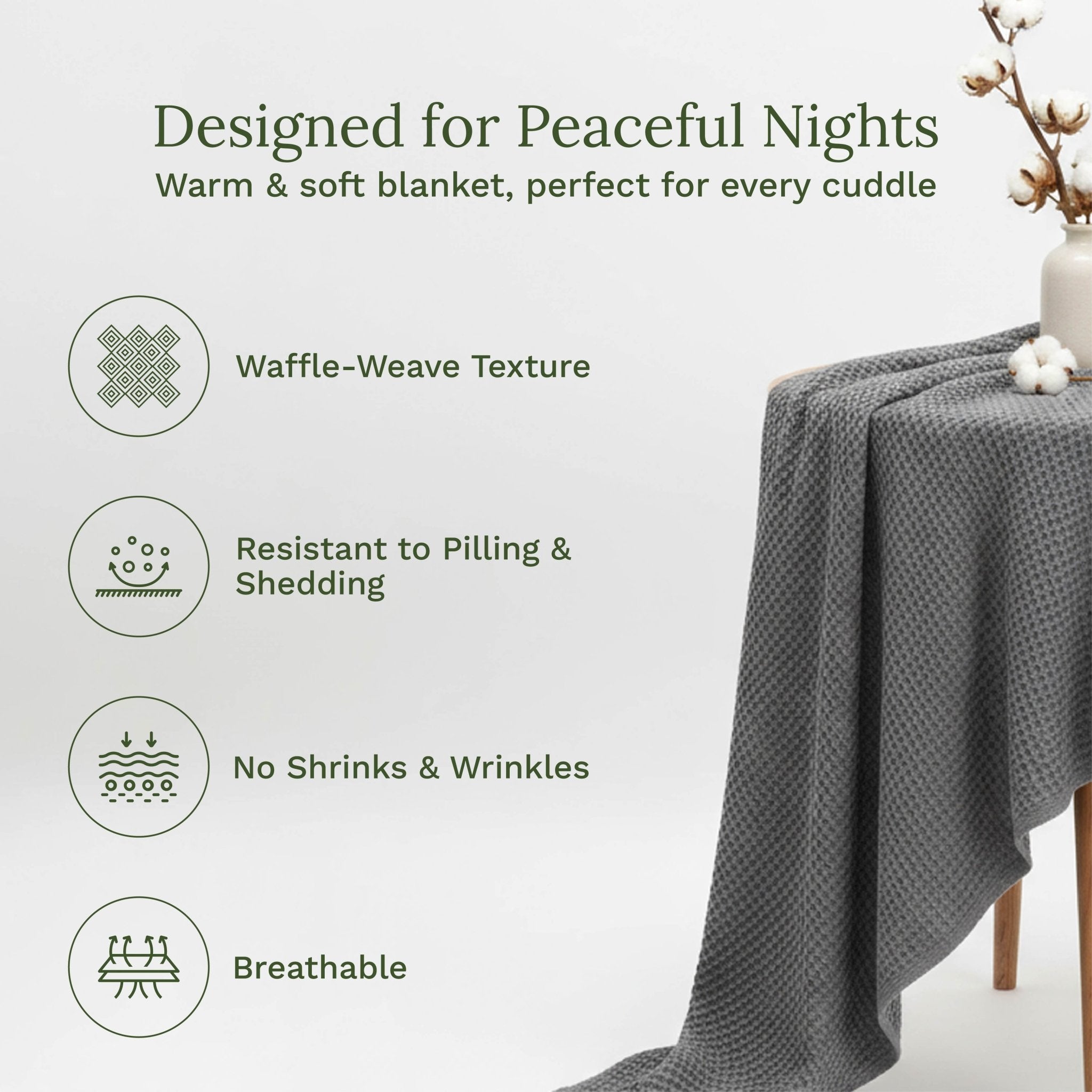 Waffle Weave Blanket - WIVAStore