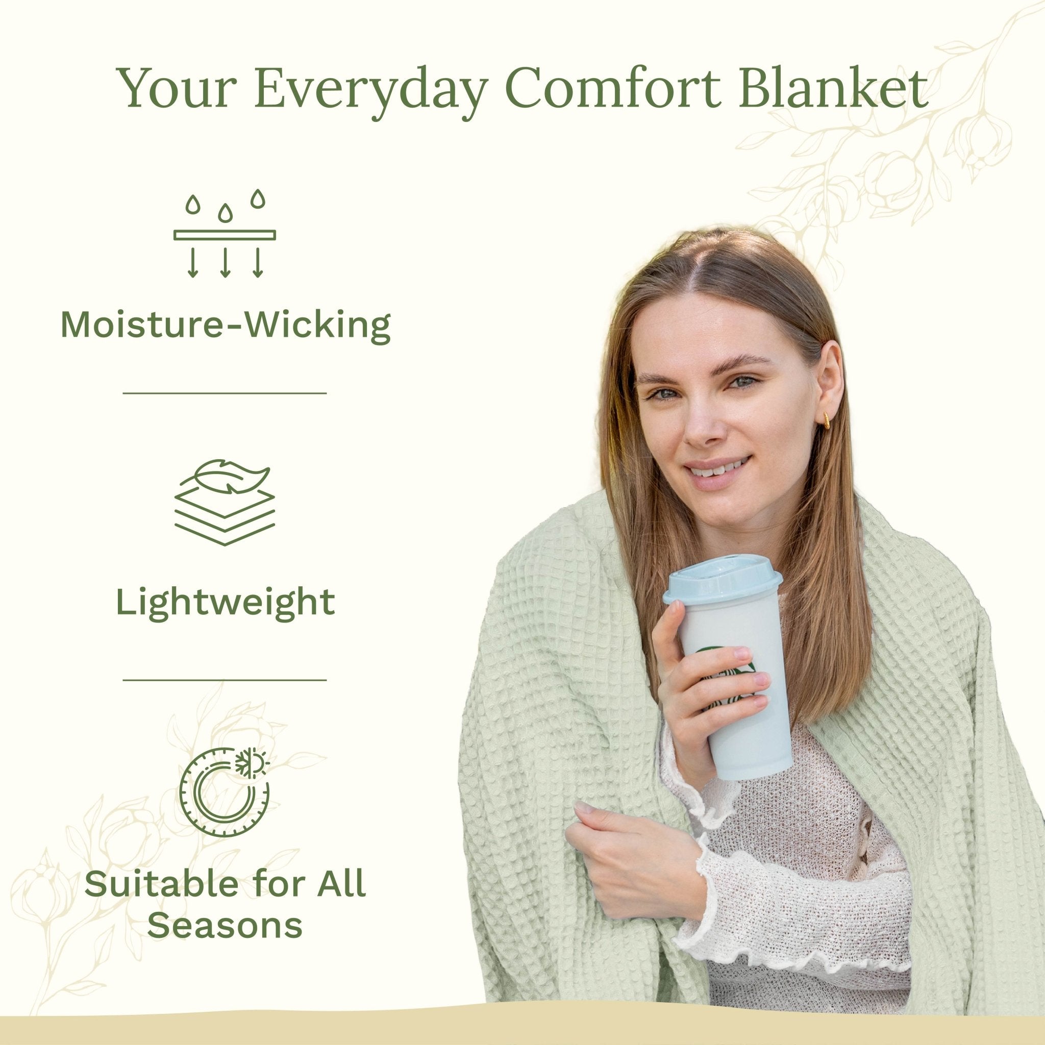 Waffle Weave Blanket - WIVAStore