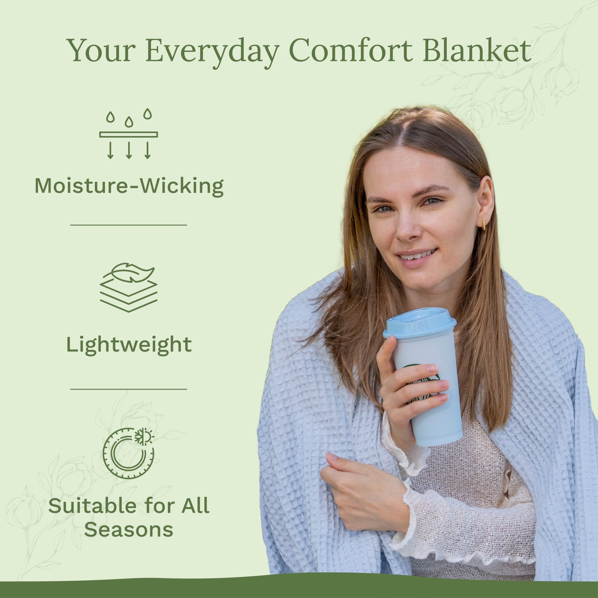Waffle Weave Blanket - WIVAStore