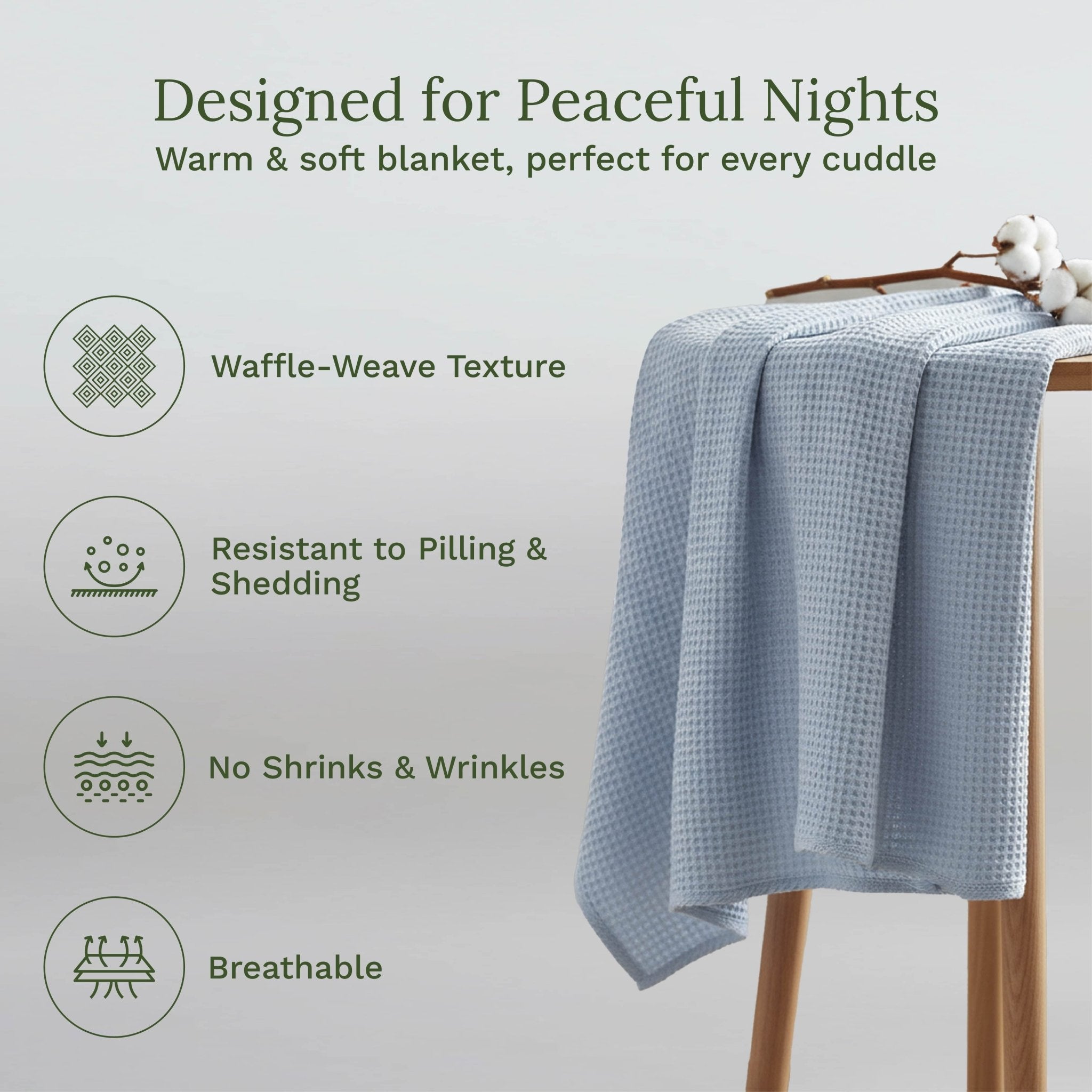 Waffle Weave Blanket - WIVAStore