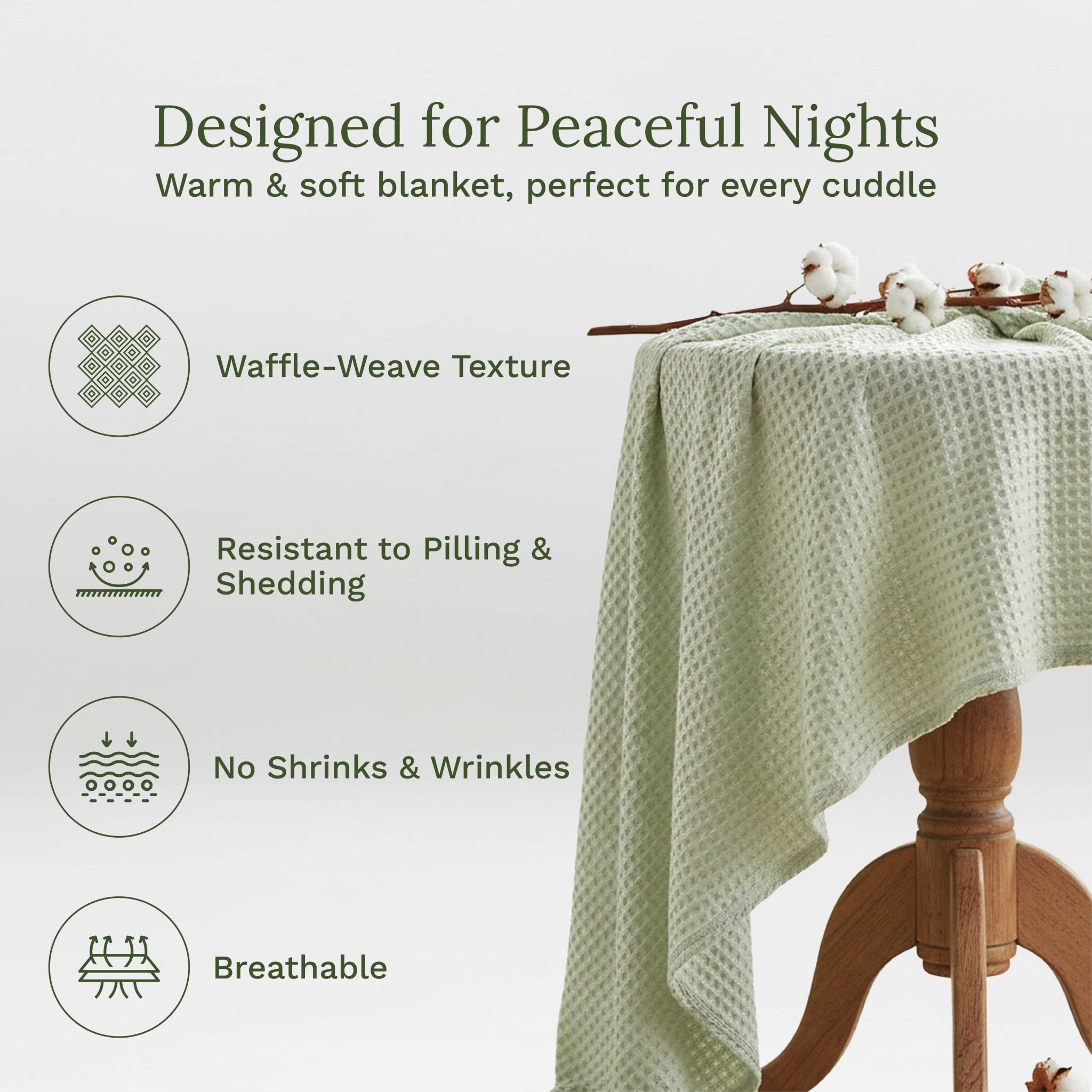 Waffle Weave Blanket - WIVAStore