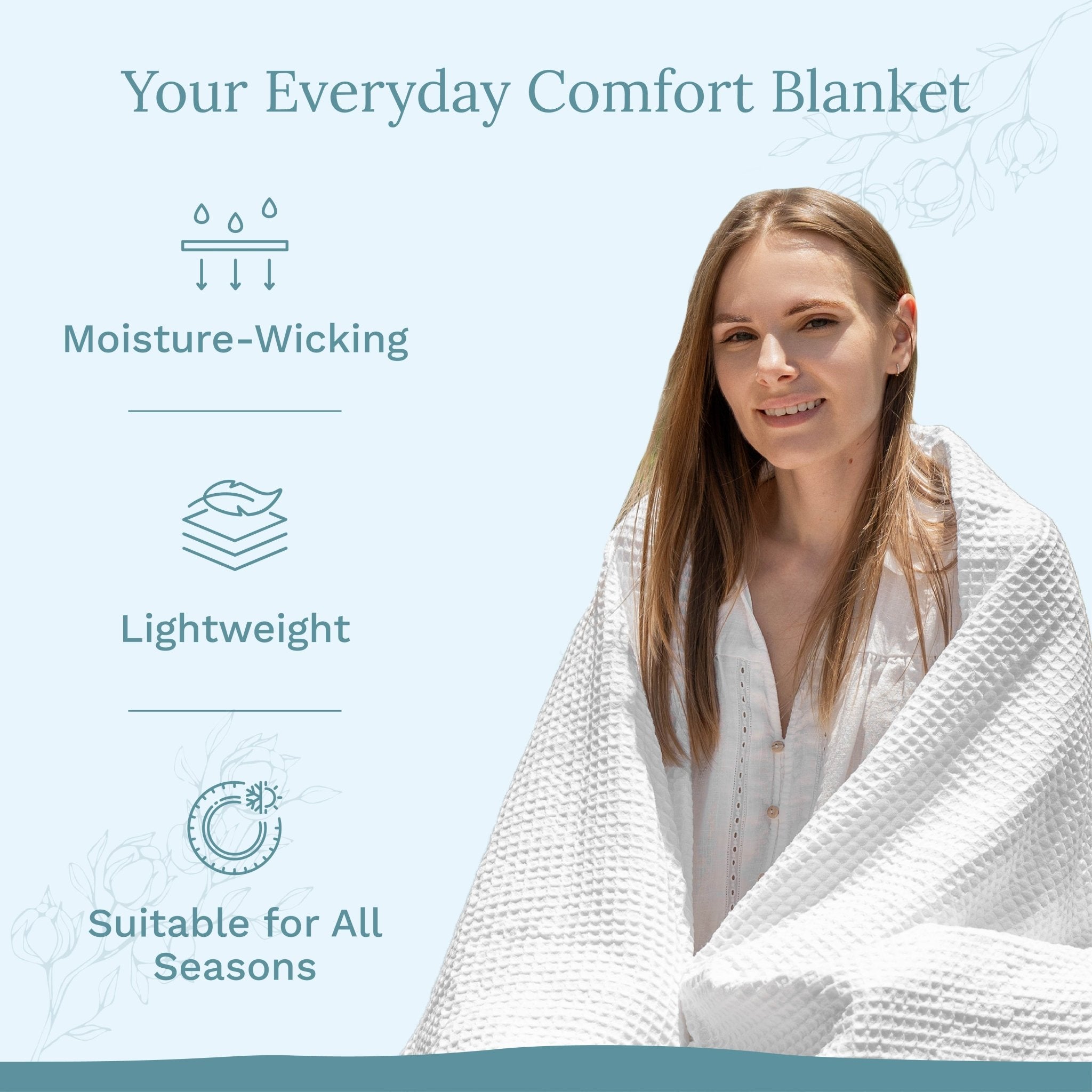 Waffle Weave Blanket - WIVAStore